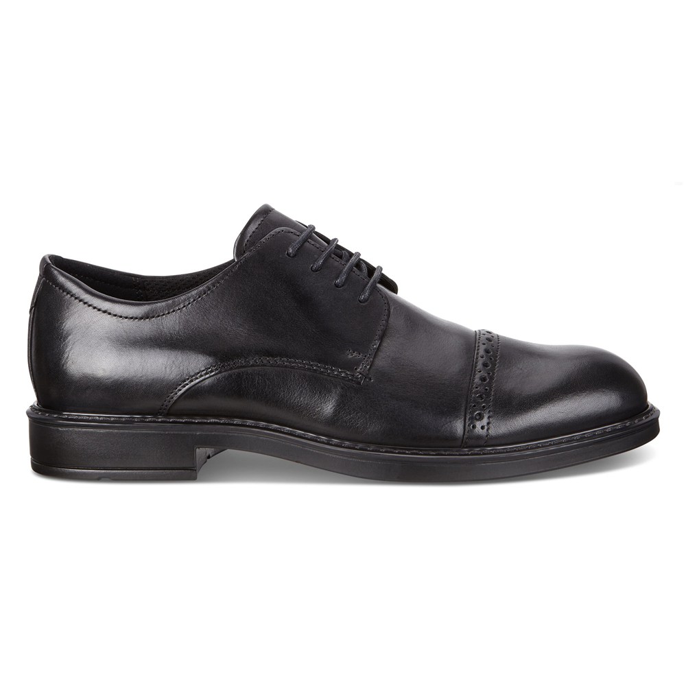 ECCO Mens Dress Shoes Black - Vitrus Iii - TLR-734980